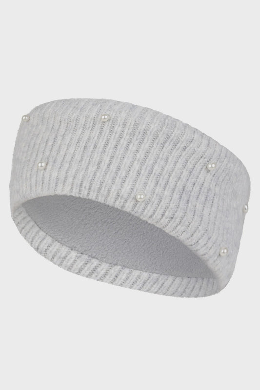 Grey Pearl Headband