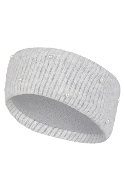 Grey Pearl Headband