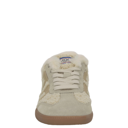 Easter Fl in Butter Gold Backless Sneakers