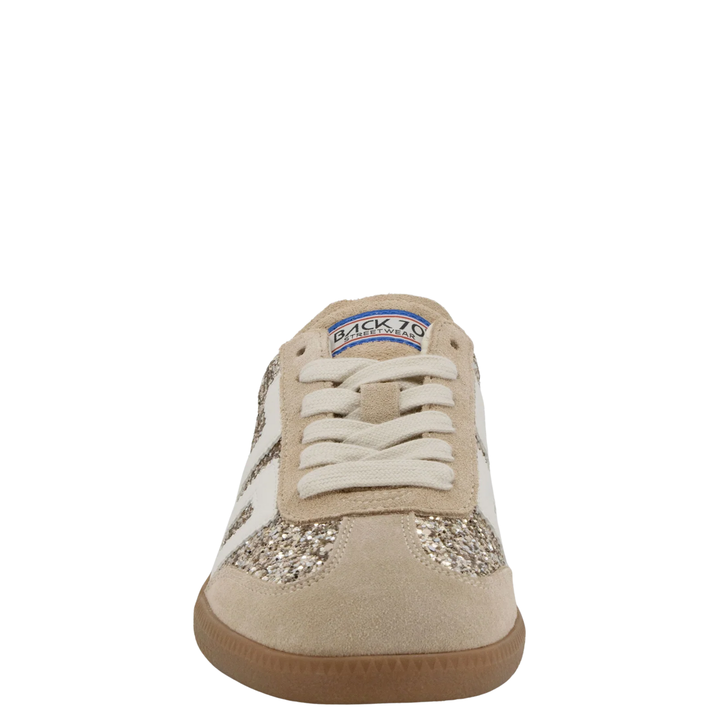 Easter Backless Sneaker - Glitter Gold