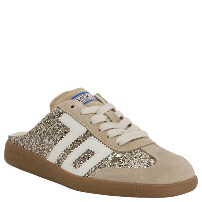 Easter Backless Sneaker - Glitter Gold