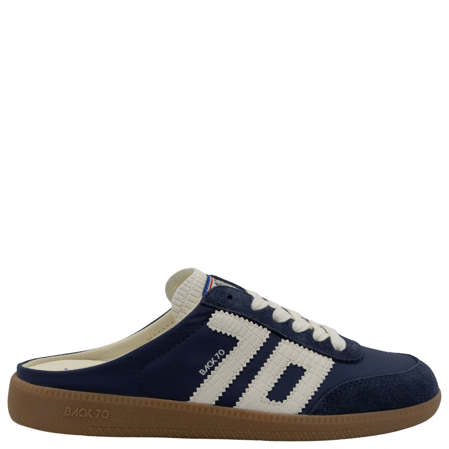Easter Backless Sneaker - Navy