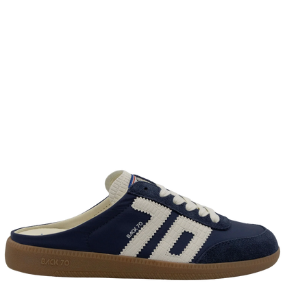 Easter Backless Sneaker - Navy