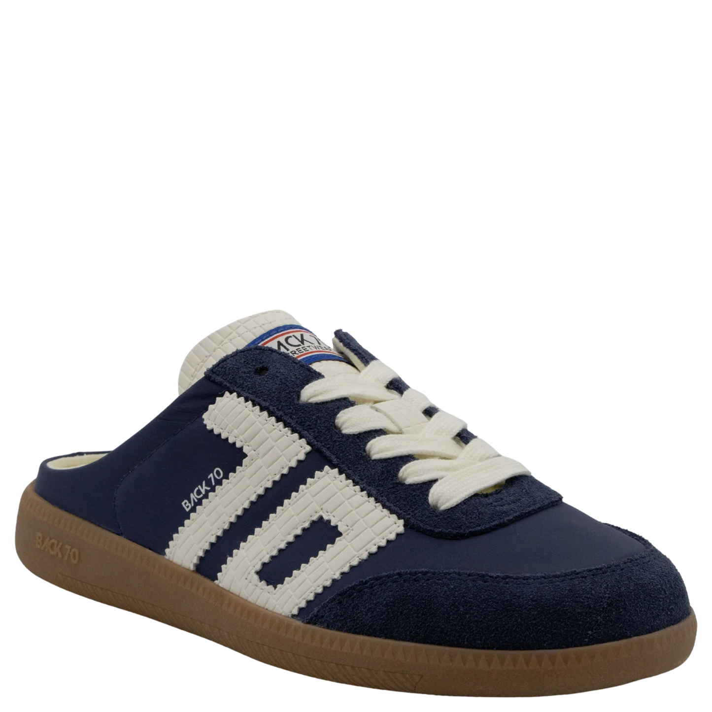 Easter Backless Sneaker - Navy