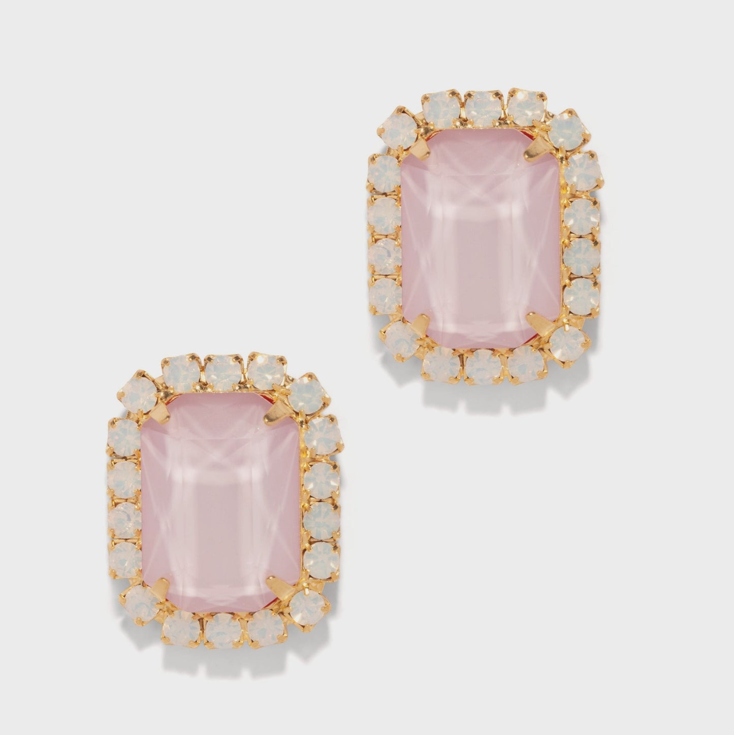 Neon Gem Stud-Pink