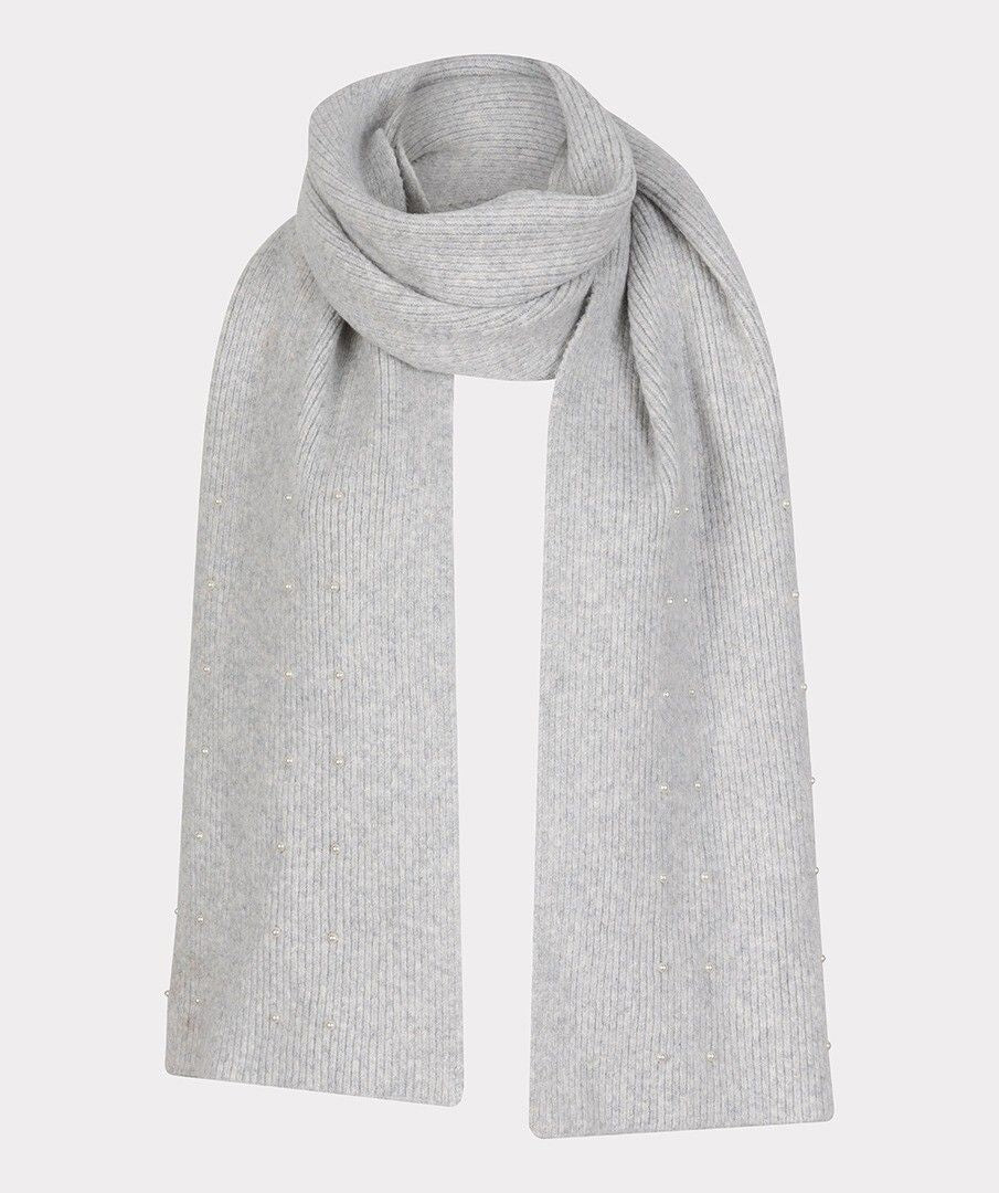 Grey Pearl Scarf
