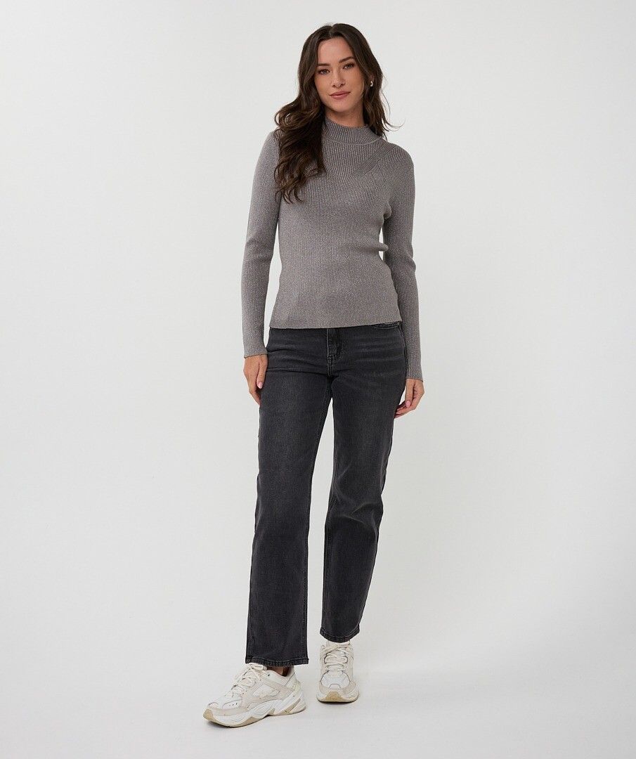 テンダーロイン MOCK NECK NFL グレー　L womens-47-heather-gray-atlanta