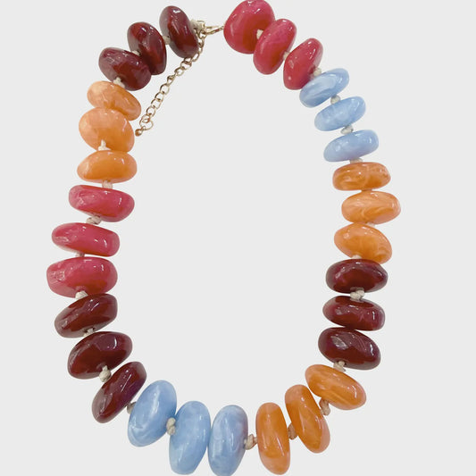 Las Olas Necklace - Sunset Mix