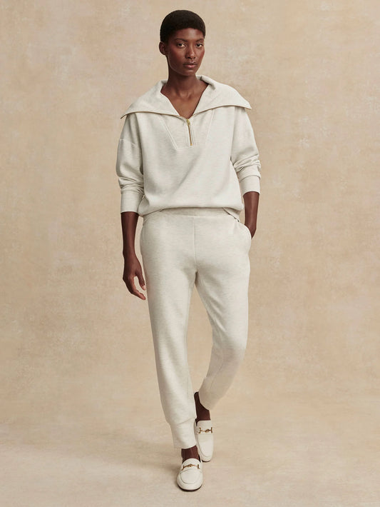 The Slim Cuff Pant 25 - Ivory Marl