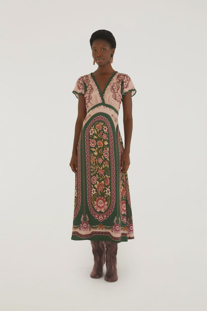 Daniela Short Sleeve Maxi Dress