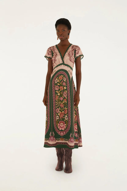Daniela Short Sleeve Maxi Dress