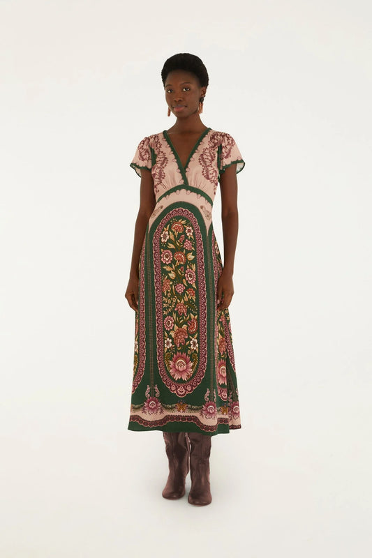 Daniela Short Sleeve Maxi Dress