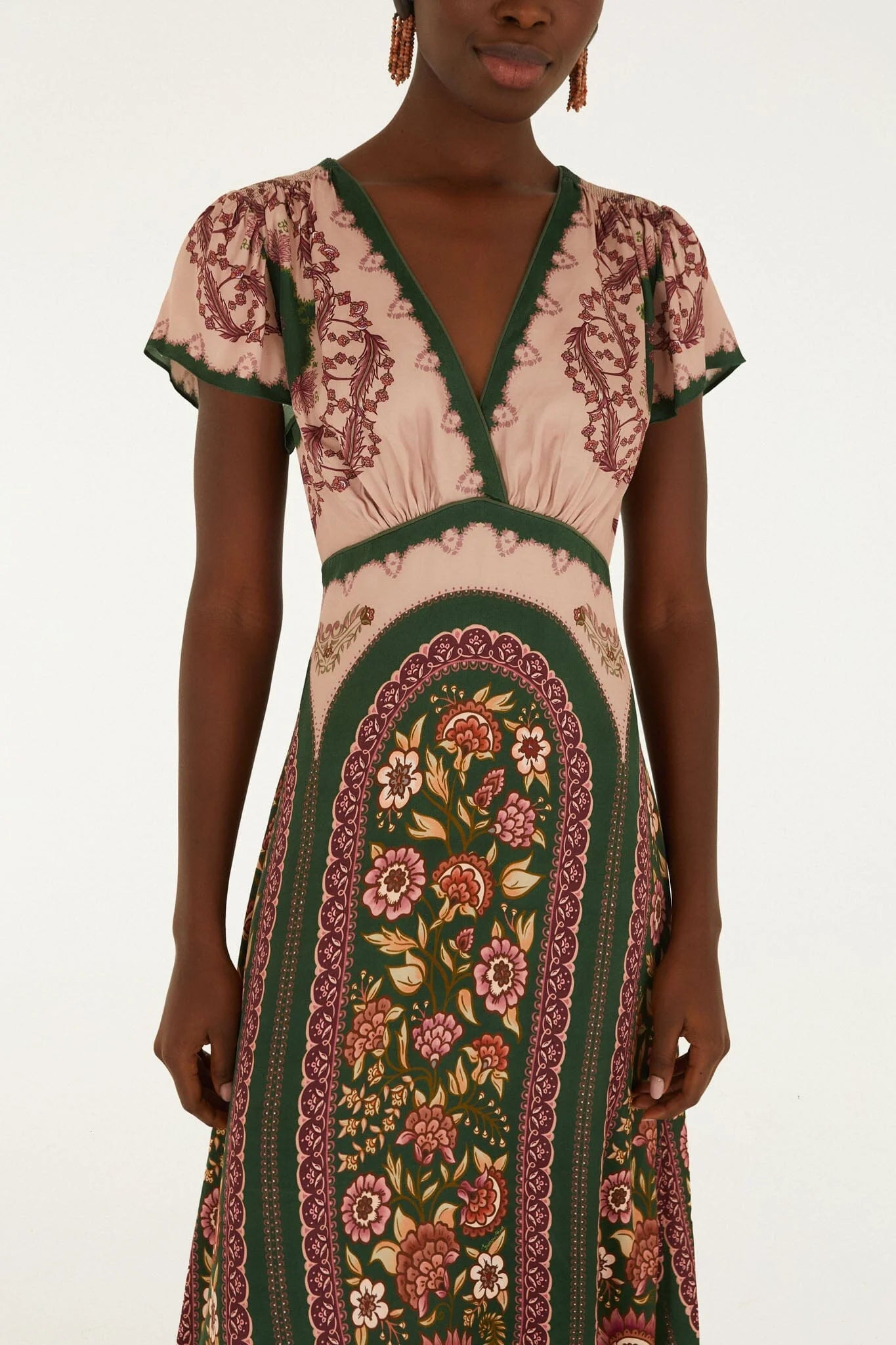 Daniela Short Sleeve Maxi Dress