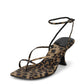 Fluxx Sandal in Cheetah Satin