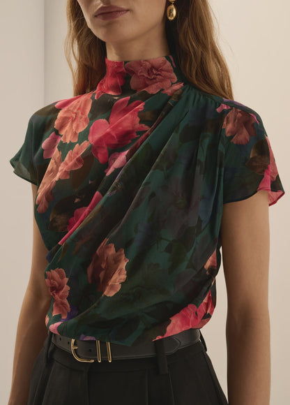 Graceful Top-Gemstone Floral