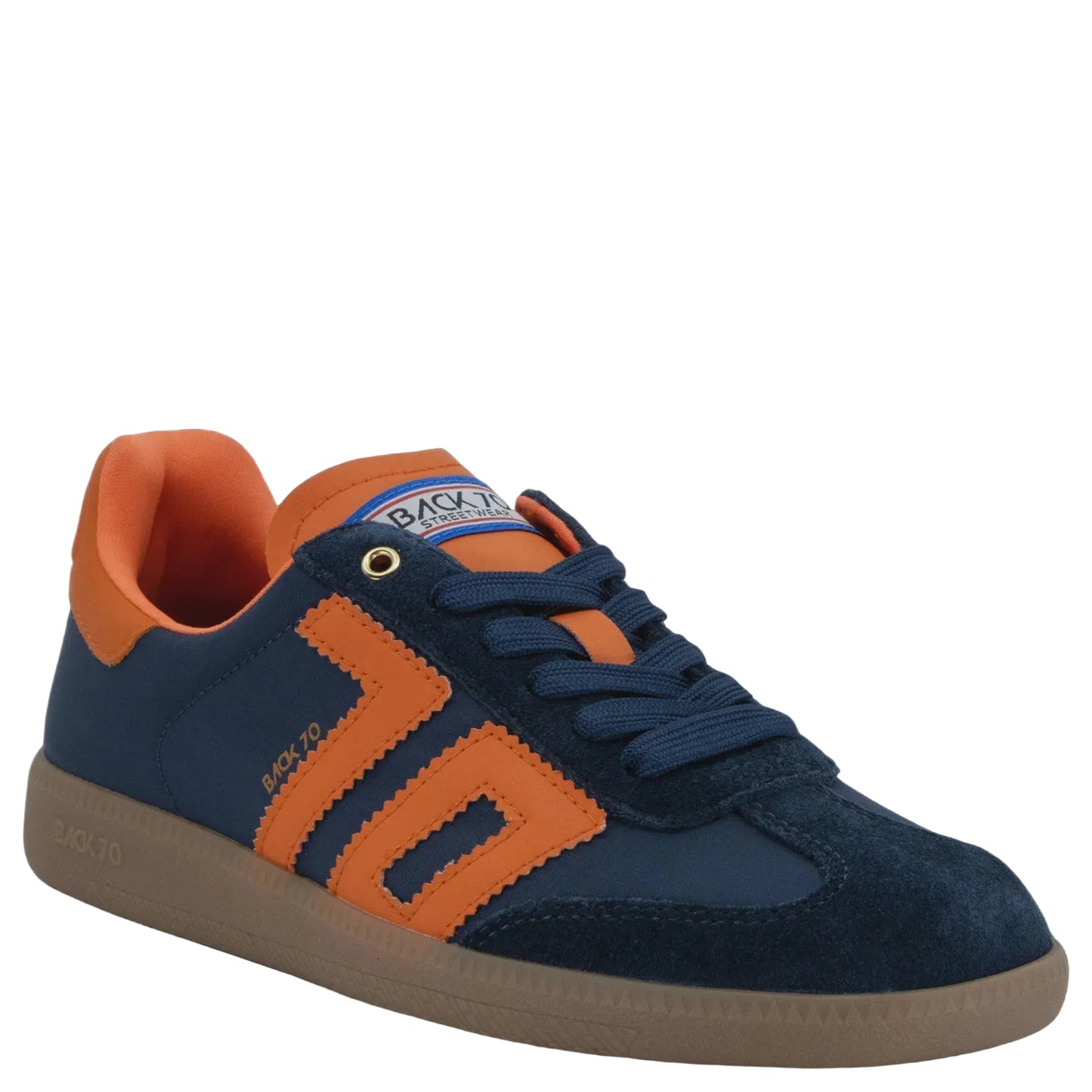 Ghost in Navy Orange Sneakers