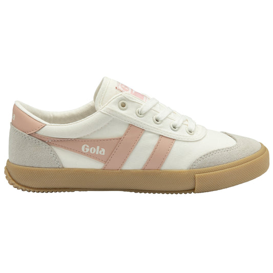 Badminton Plimsoll-Off White/Pearl Pink/Bubblegum