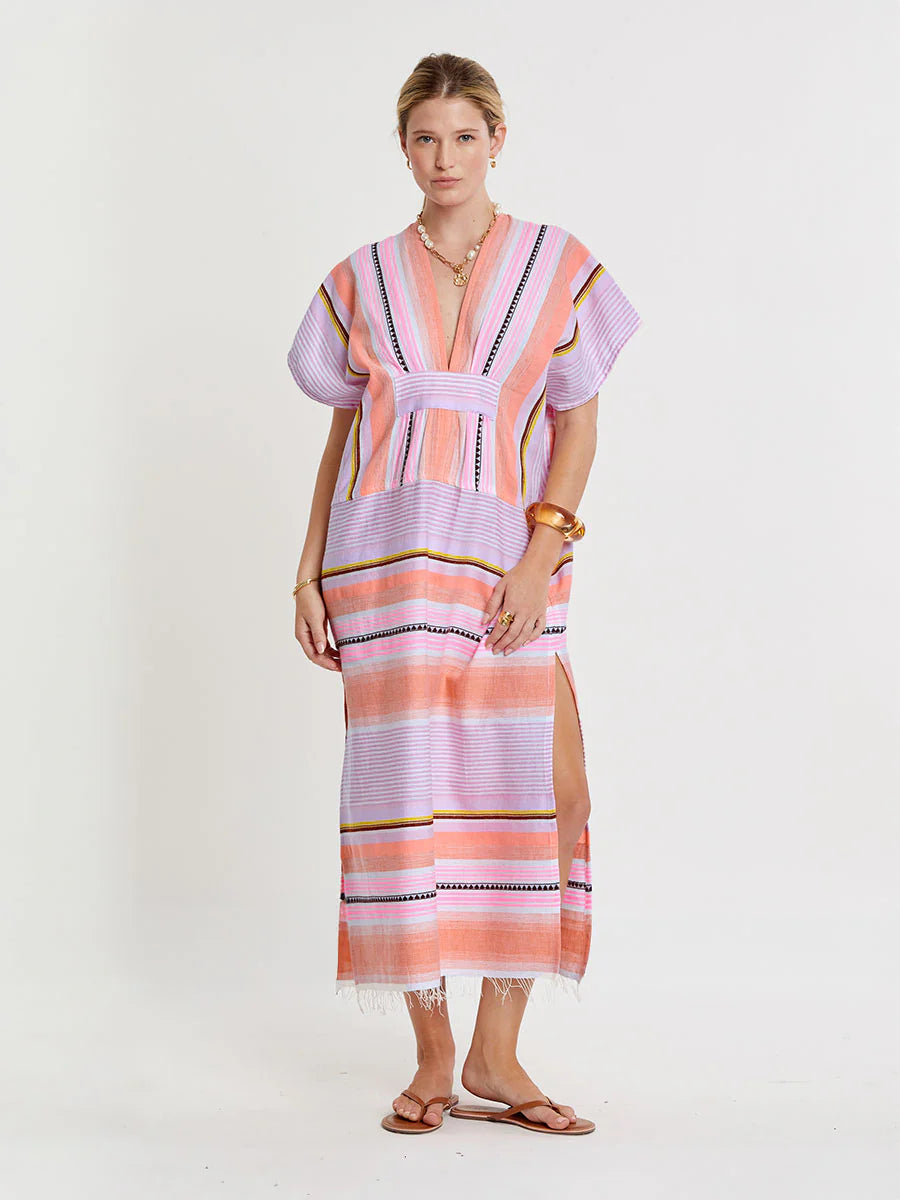 Gasira Caftan - Kiremiti Pink