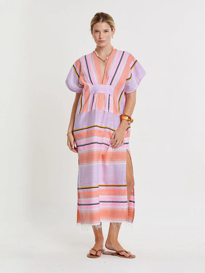 Gasira Caftan - Kiremiti Pink