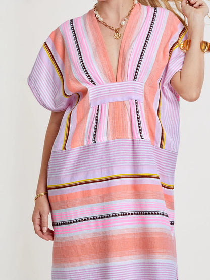 Gasira Caftan - Kiremiti Pink