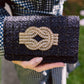 Coco Clutch - Rhinestone Knot