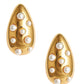 Mila Hoop - Gold & Pearl Earring