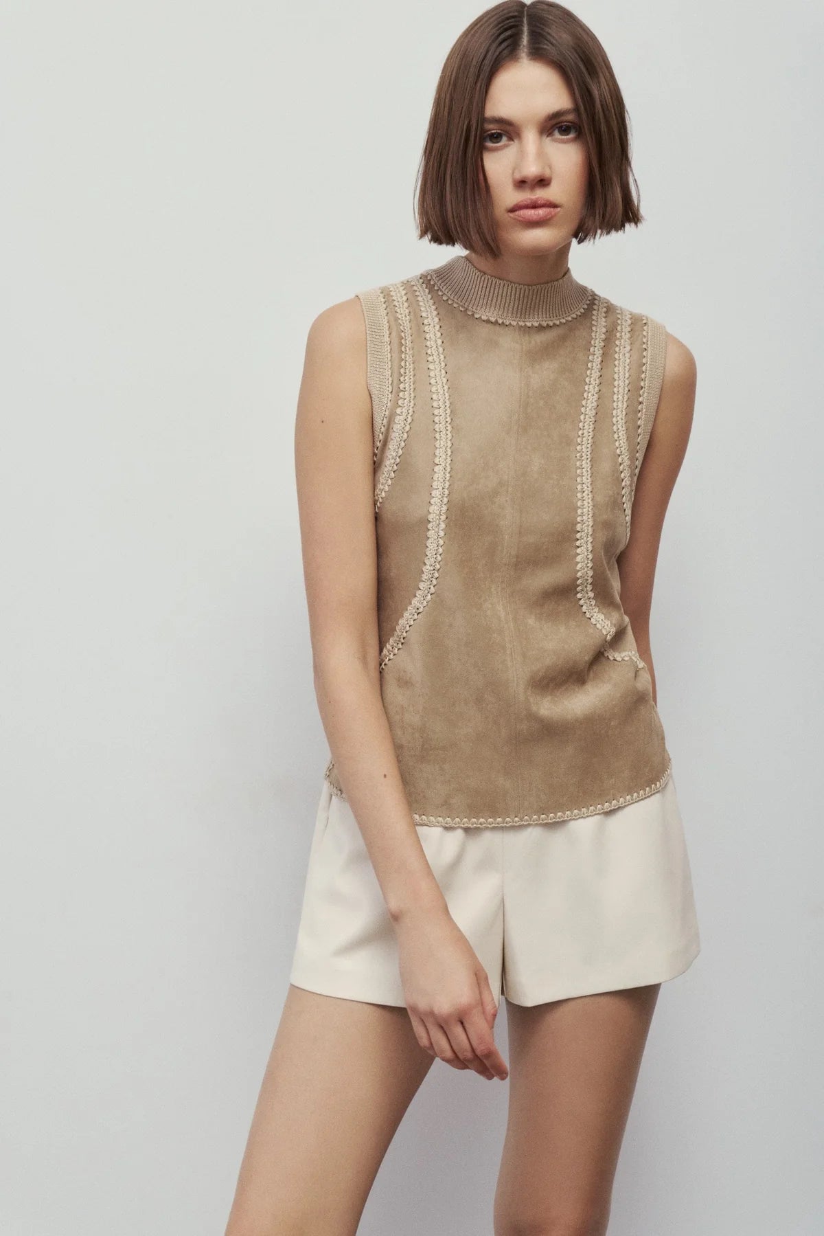 Solana Top - Chamois