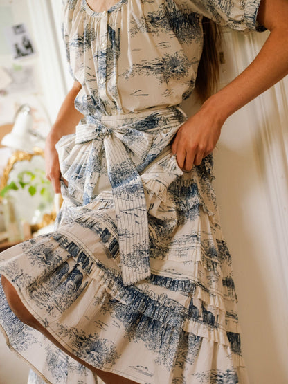 Kasia Skirt - Western Toile