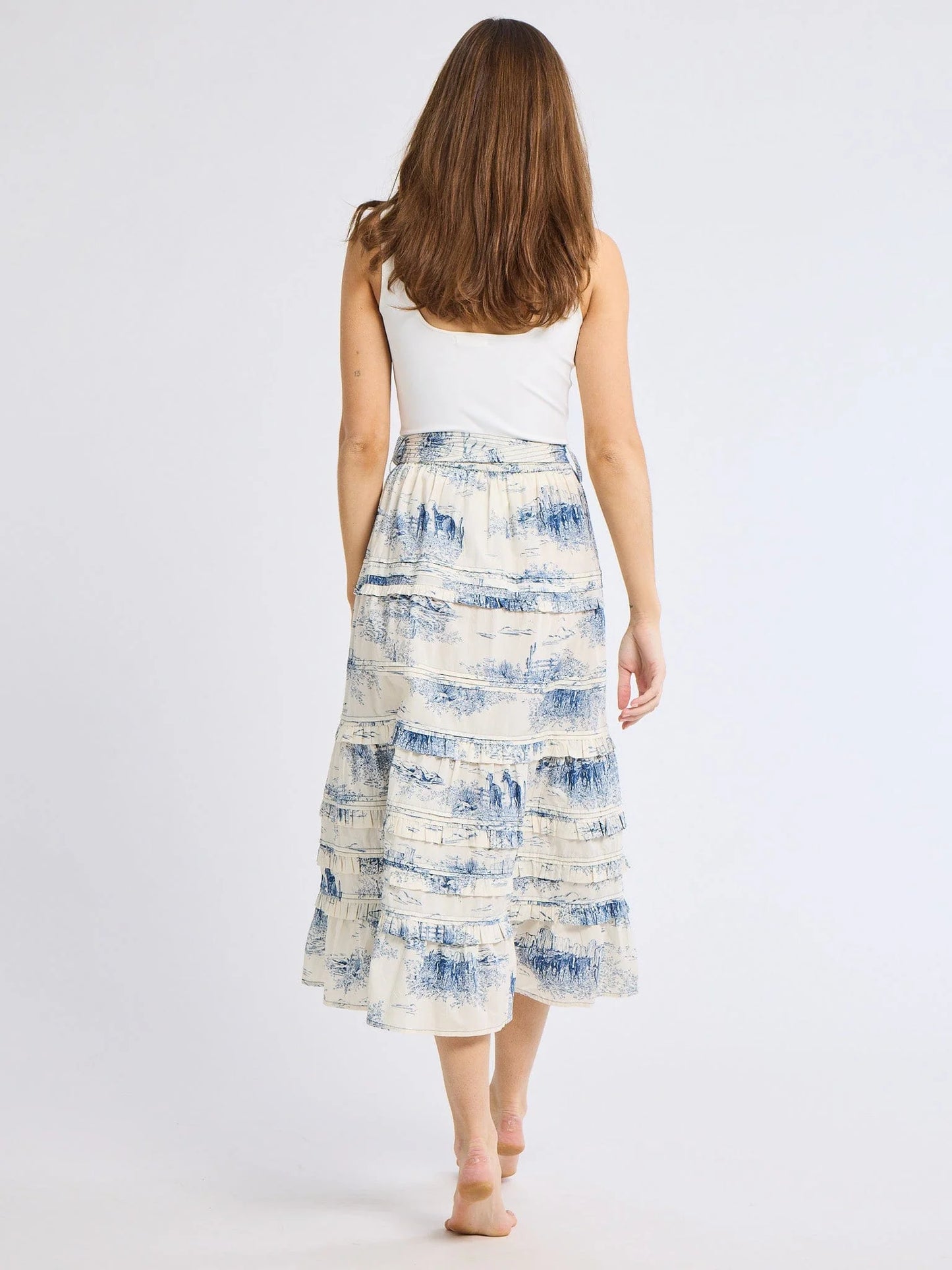 Kasia Skirt - Western Toile