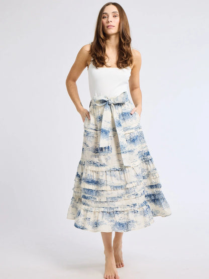 Kasia Skirt - Western Toile