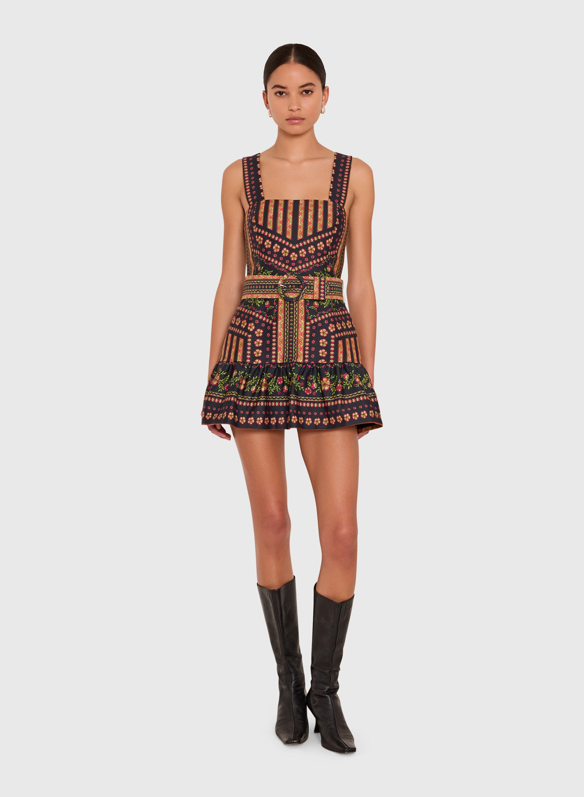 Lena Skort Romper - Joni Print