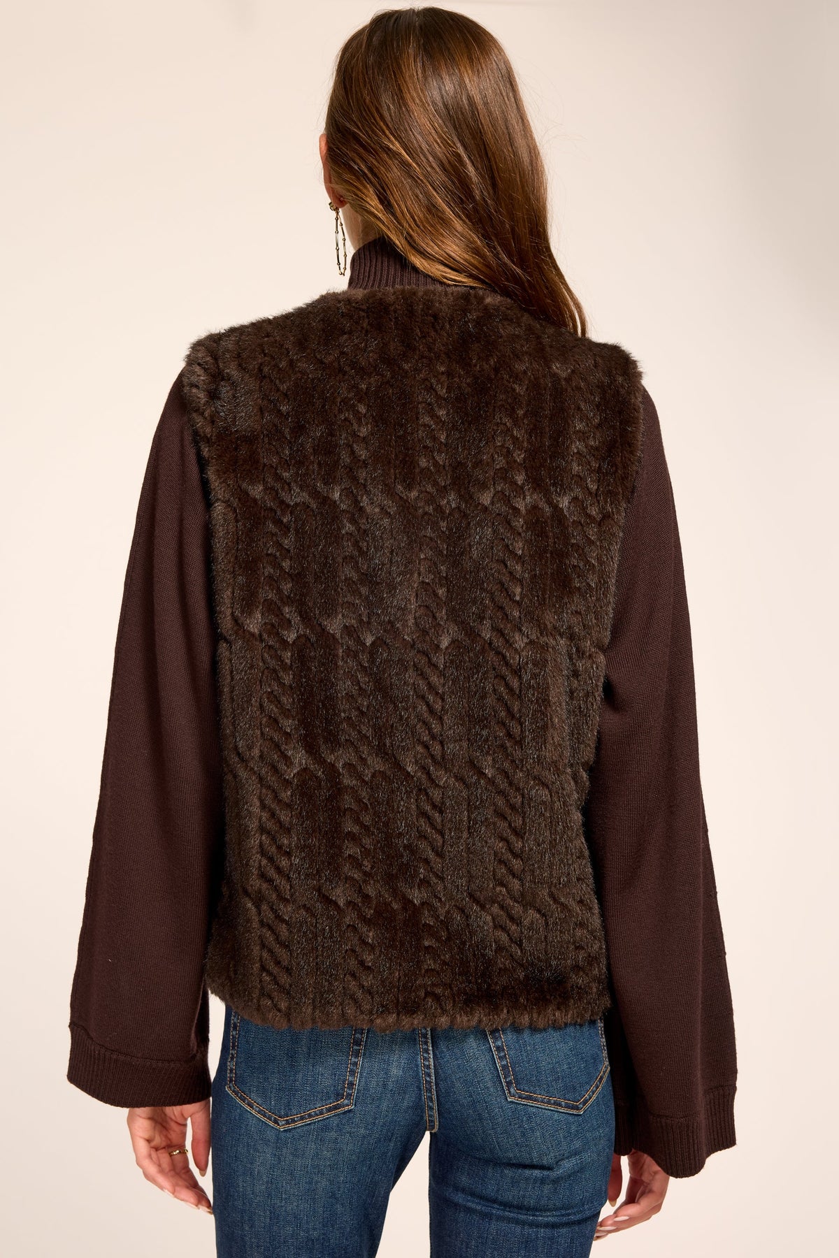 Minnie Faux Fur Vest