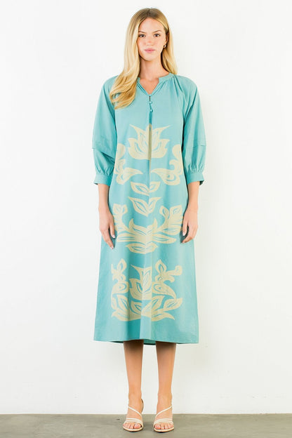 Marisol Floral Midi Dress