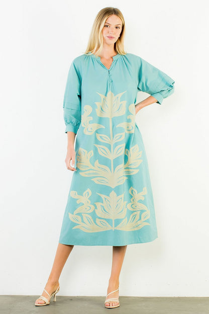 Marisol Floral Midi Dress