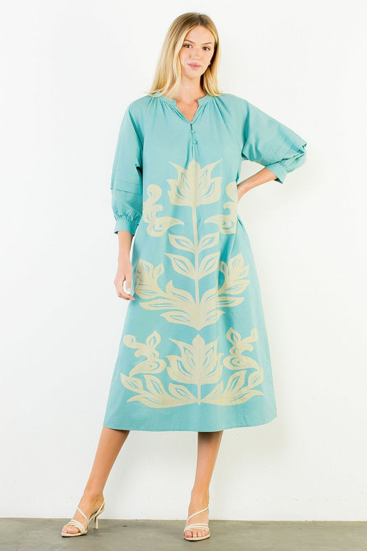 Marisol Floral Midi Dress