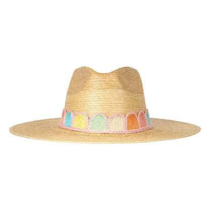 Pastel Kandy Crochet Palm Hat
