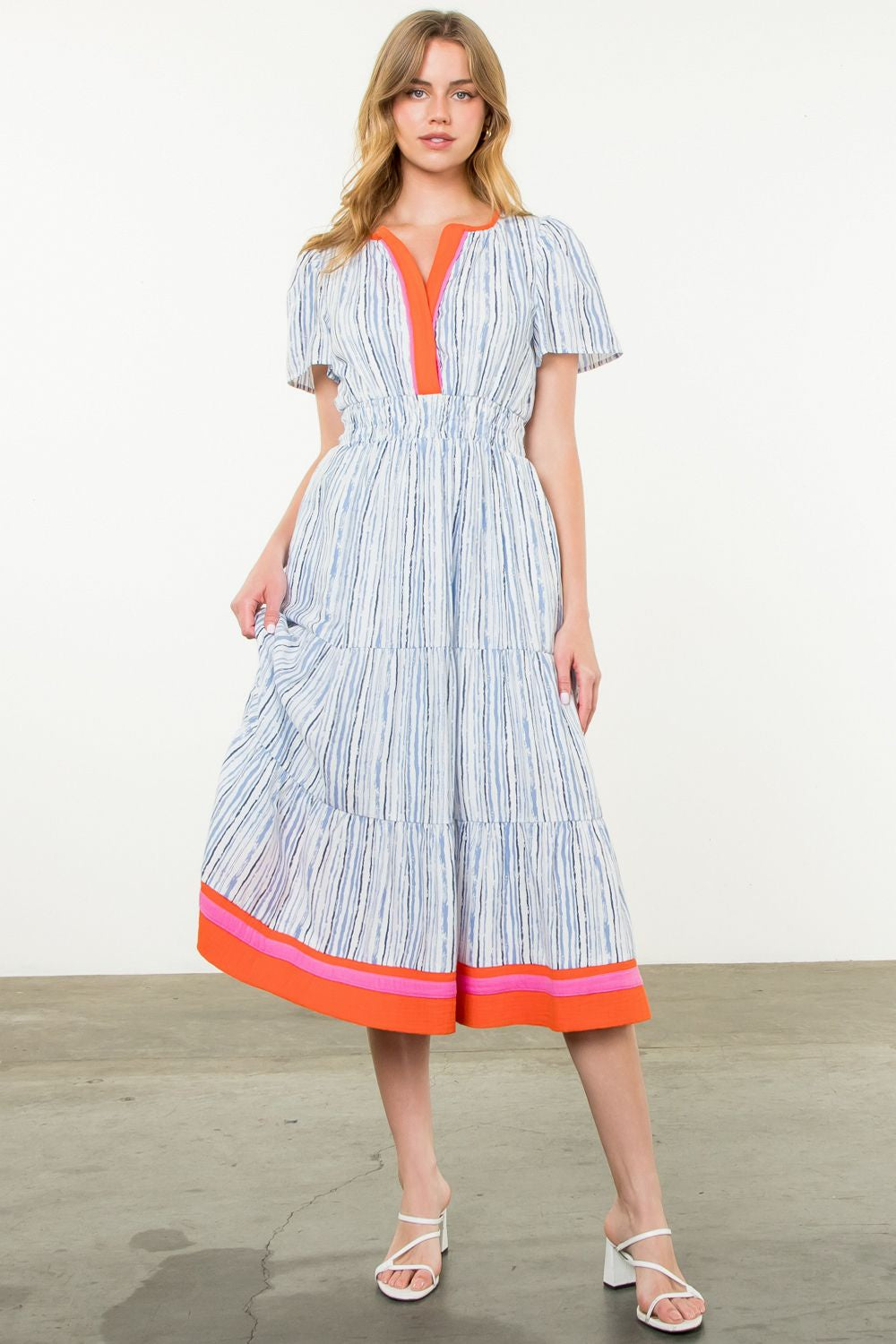 Taza Stripe Dress