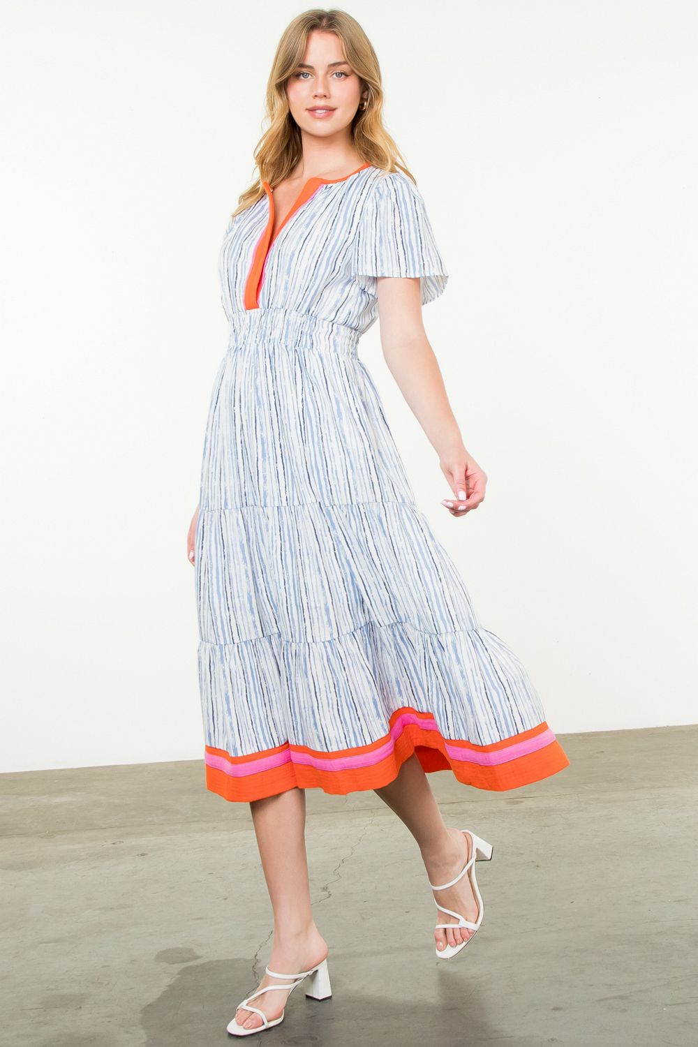 Taza Stripe Dress