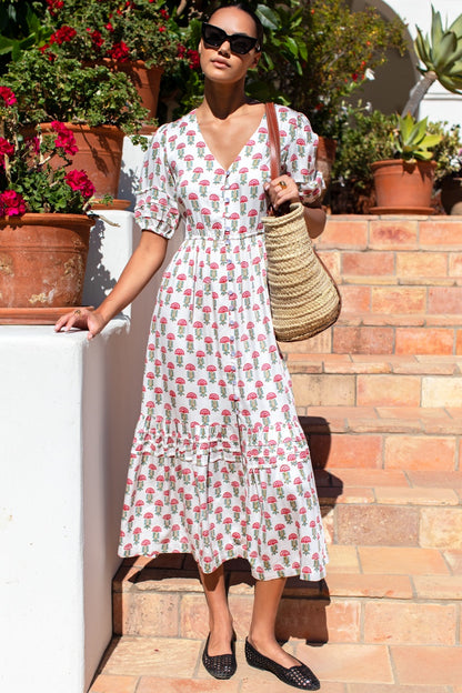 Tomas Dress - Rouge Violette