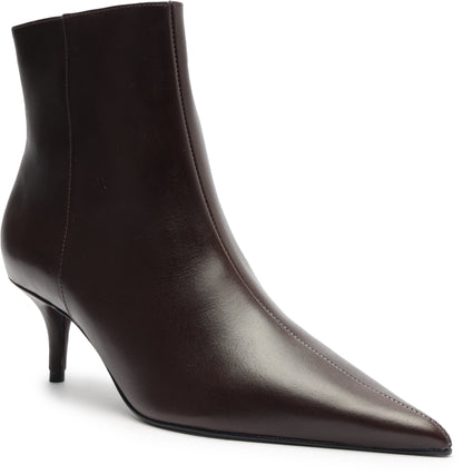 Mikki Mid Bootie - Dark Chocolate