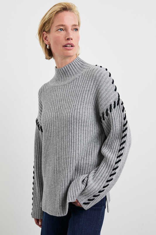 Liam Sweater - Heather Grey