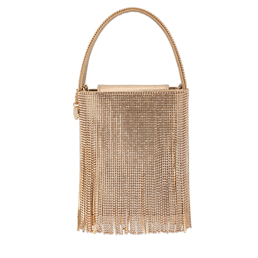 Billie  Crystal Fringe Bag