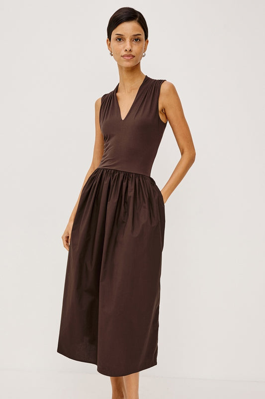 Winnie Dress - Espresso