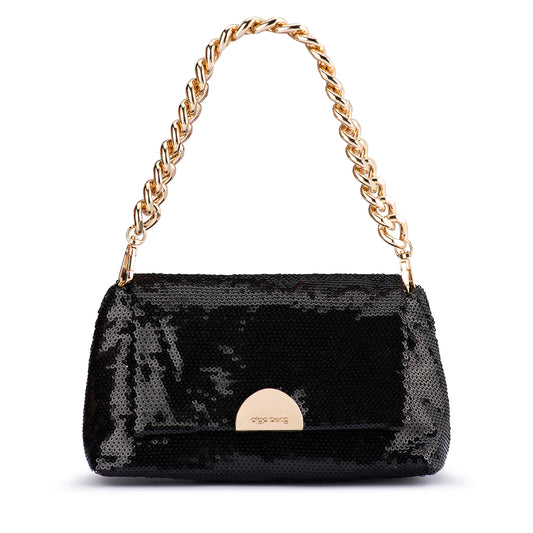 Lily Sequin Shoulder Bag