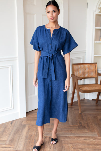 Desert Dress 2 - Indigo