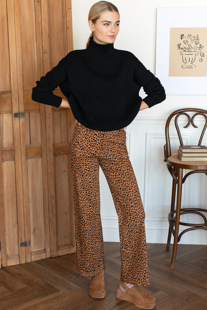Everyday Pant - Vintage Leopard