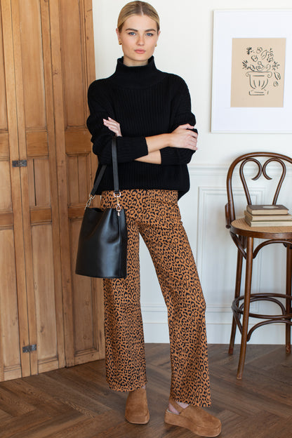 Everyday Pant - Vintage Leopard
