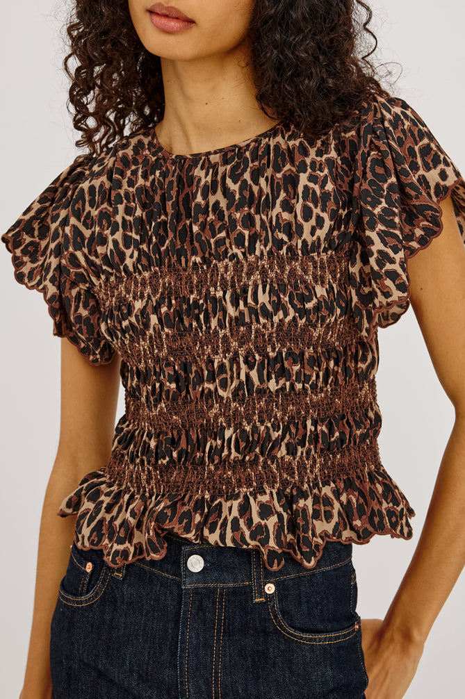 Marcel Top - Brown Nala