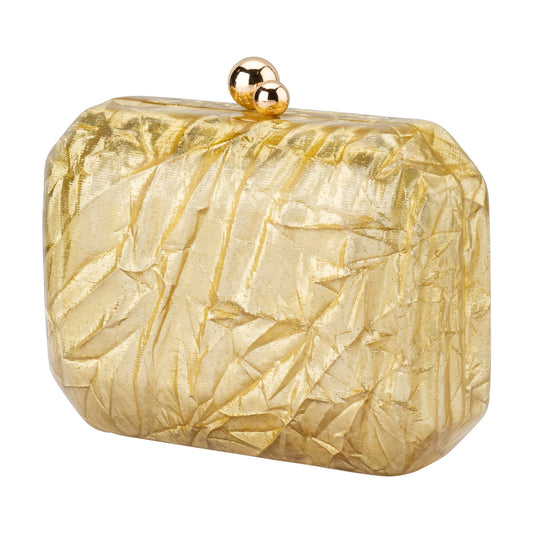 Mateo Metallic Clutch