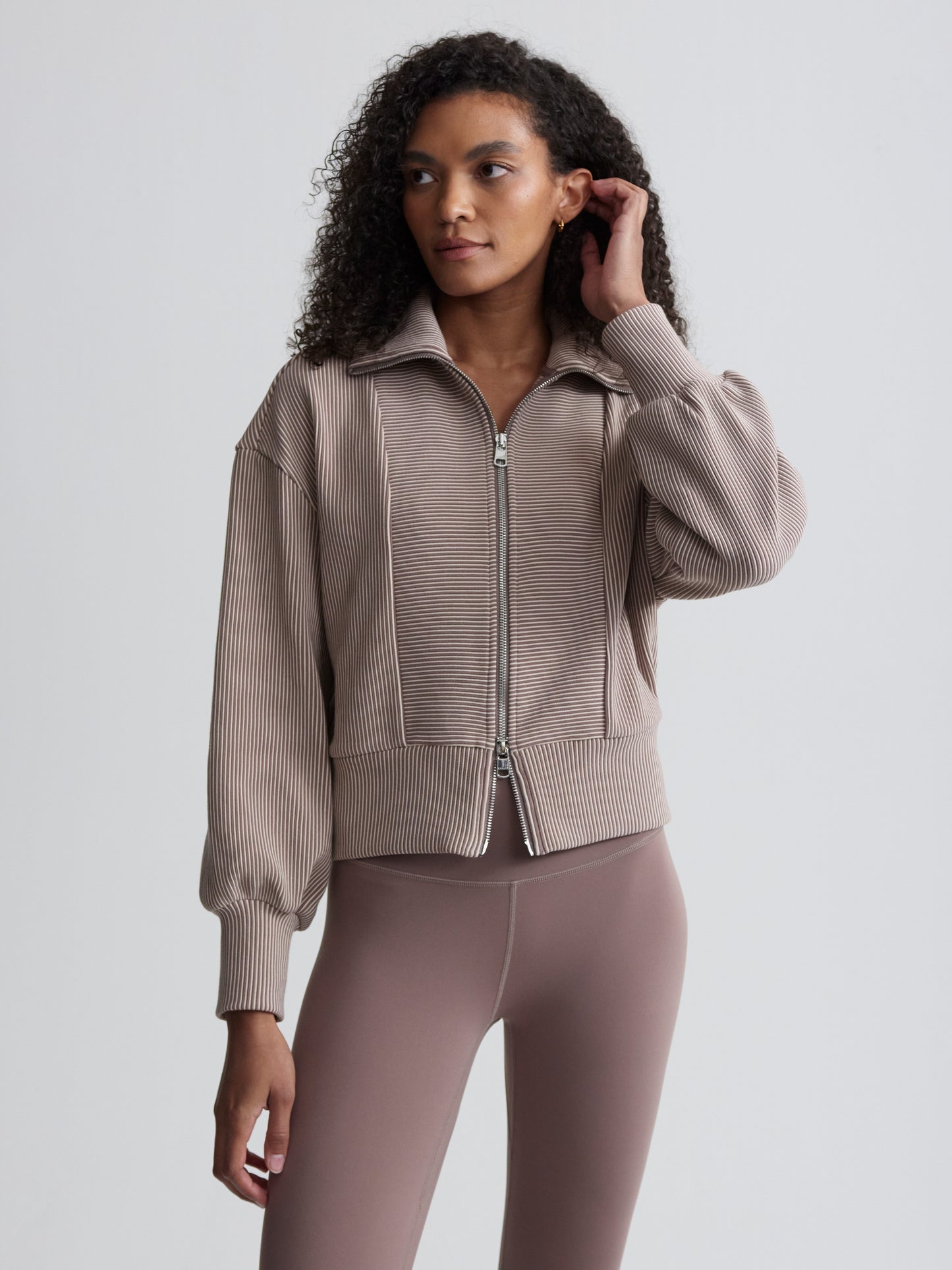 Gibbs Zip Through - Taupe Sand